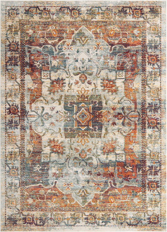 Savannah Soiree Collection Area Rug -  Everglade (Ivory) Rectangle Ivory Main