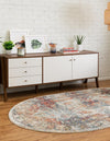 Savannah Soiree Collection Area Rug -  Everglade (Ivory) Oval Ivory  lifestyle 27