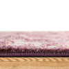 Savannah Soiree Collection Area Rug -  Everglade (Purple) Round Purple  lifestyle 25