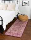 Savannah Soiree Collection Area Rug -  Everglade (Purple) Runner Purple  lifestyle 18