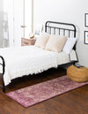 Savannah Soiree Collection Area Rug -  Everglade (Purple) Runner Purple  lifestyle 23