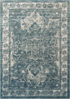 Savannah Soiree Collection Area Rug -  Everglade (Blue) Rectangle Blue Main