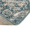 Savannah Soiree Collection Area Rug -  Everglade (Blue) Oval Blue  lifestyle 43