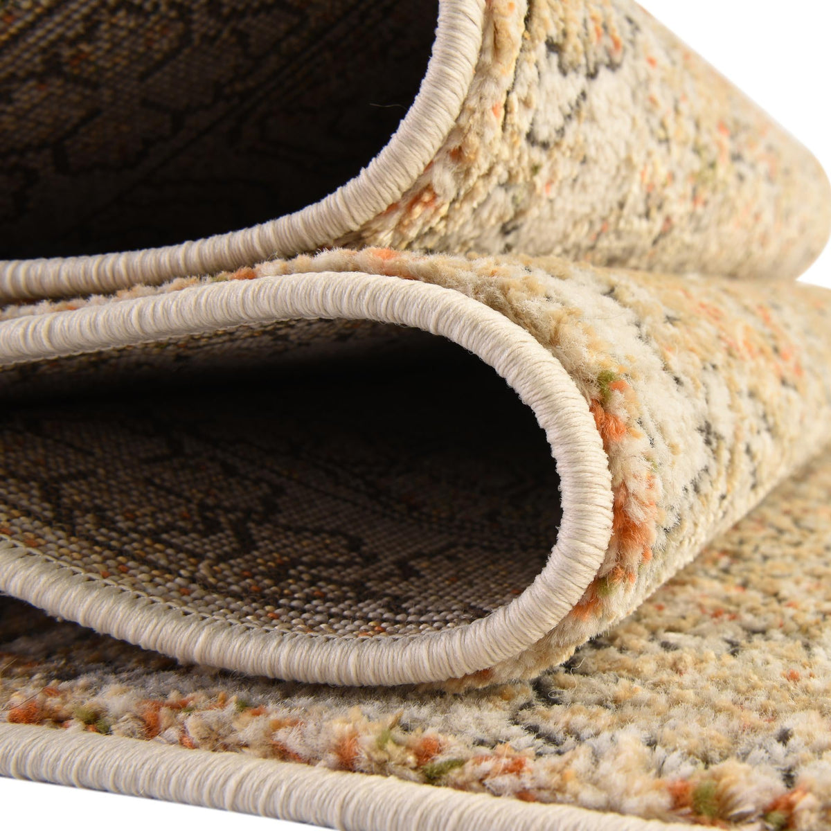 Savannah Soiree Collection Area Rug -  Everglade (Beige) Rectangle Beige  lifestyle 10