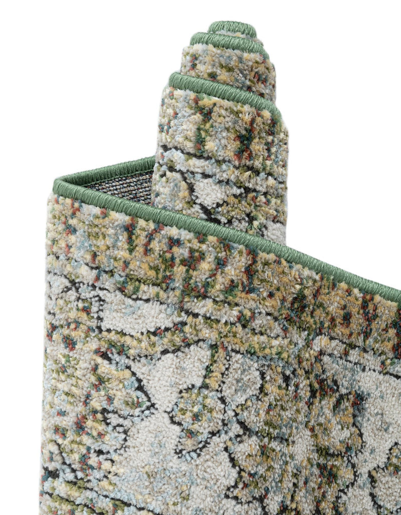 Savannah Soiree Collection Area Rug -  Everglade (Green) Rectangle Green  lifestyle 10