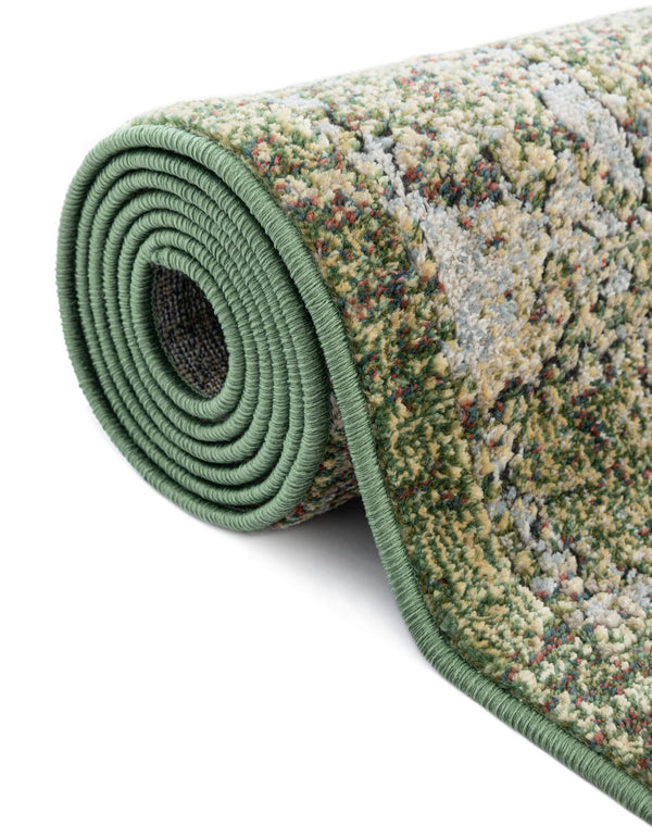 Savannah Soiree Collection Area Rug -  Everglade (Green) Rectangle Green  lifestyle 11