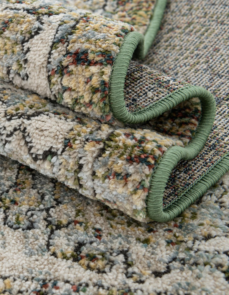 Savannah Soiree Collection Area Rug -  Everglade (Green) Rectangle Green  lifestyle 12