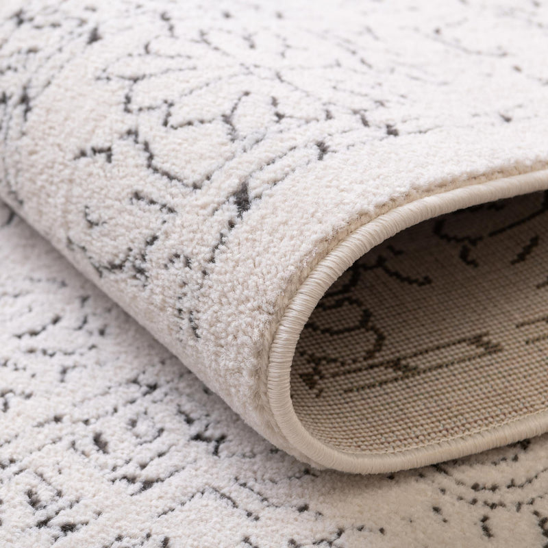 Savannah Soiree Collection Area Rug -  Everglade (White) Rectangle White  lifestyle 17