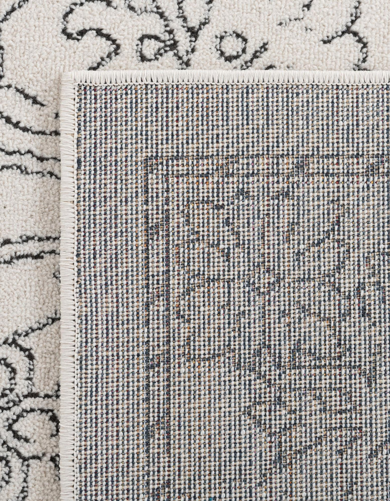 Savannah Soiree Collection Area Rug -  Everglade (White) Rectangle White  lifestyle 19