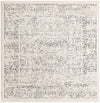 Savannah Soiree Collection Area Rug -  Everglade (White) Square White  lifestyle 17