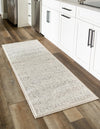 Savannah Soiree Collection Area Rug -  Everglade (White) Runner White  lifestyle 25
