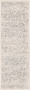 Savannah Soiree Collection Area Rug -  Everglade (White) Runner White  lifestyle 20