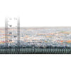 Savannah Soiree Collection Area Rug - Serengeti (Blue) Rectangle Blue  lifestyle 6