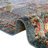 Savannah Soiree Collection Area Rug - Serengeti (Blue) Rectangle Blue  lifestyle 11