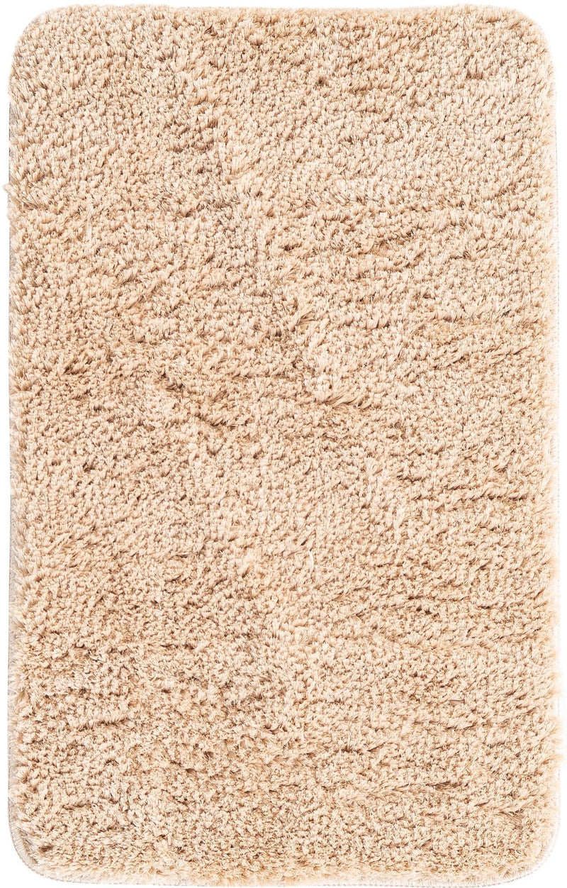 Aqua Bliss Bath Mat Collection Bath Mat - Tranquility Rectangle Oat Beige  lifestyle 6