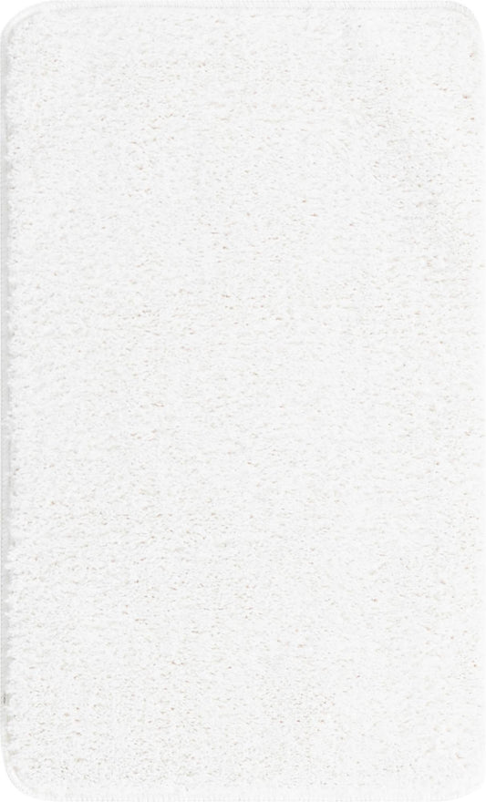 Cozy Home Spa Mats Collection Area Rug - Serenity Rectangle Snow White Main