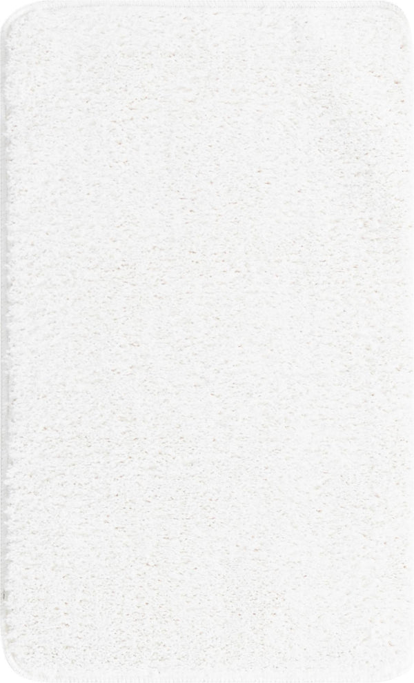 Cozy Home Spa Mats Collection Area Rug - Serenity Rectangle Snow White Main