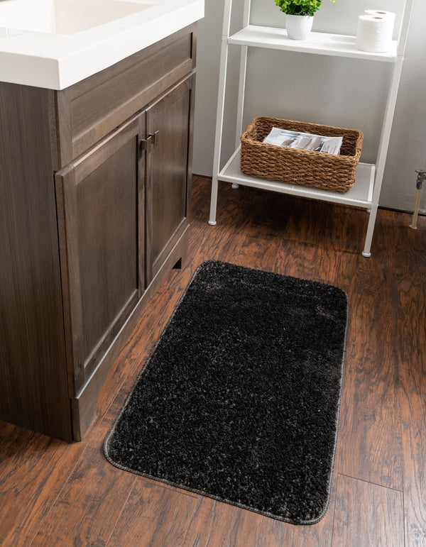 Cozy Home Spa Mats Collection Area Rug - Serenity Rectangle Storm Gray  lifestyle 8