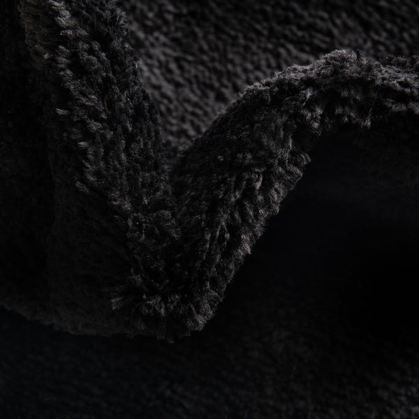 Cozy Home Spa Mats Collection Area Rug - Serenity Rectangle Midnight Black  lifestyle 55