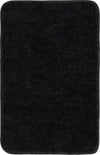 Cozy Home Spa Mats Collection Bath Mat - Serenity Rectangle Midnight Black  lifestyle 2