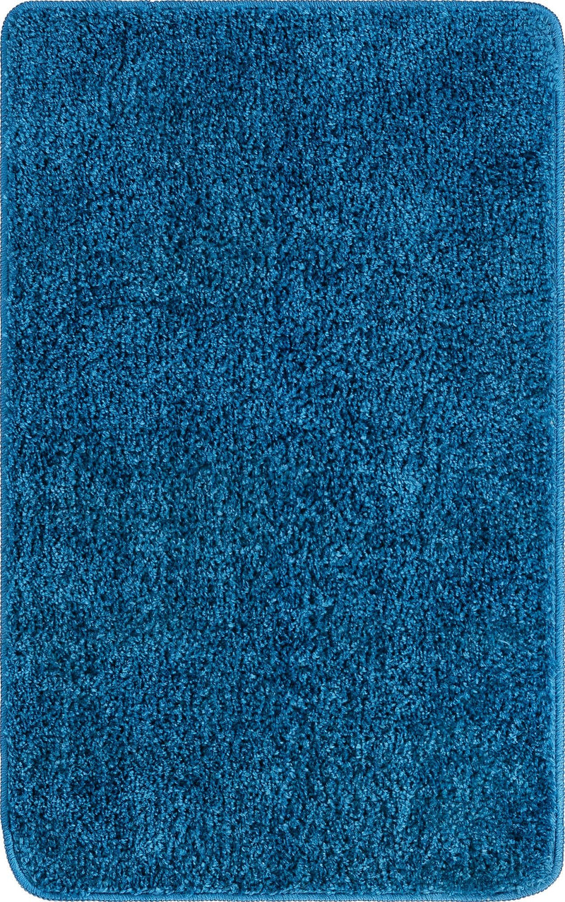 Cozy Home Spa Mats Collection Bath Mat - Serenity Rectangle Ocean Blue  lifestyle 10