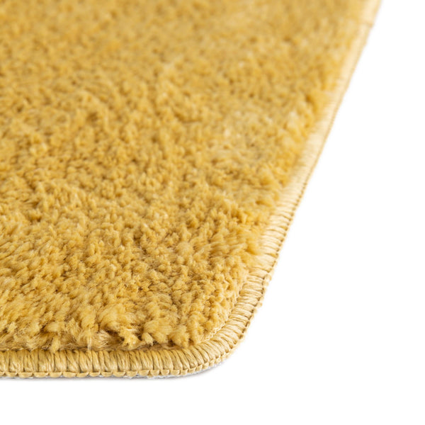 Cozy Home Spa Mats Collection Area Rug - Serenity Rectangle Mustard  lifestyle 52