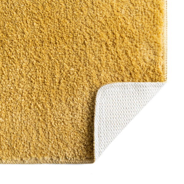 Cozy Home Spa Mats Collection Area Rug - Serenity Rectangle Mustard  lifestyle 62