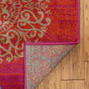 Oceanview Gardens Collection Area Rug - Marina Rectangle Rust Red  lifestyle 17