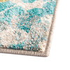 Oceanview Gardens Collection Area Rug -  Lagoon Octagon Blue  lifestyle 53