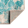 Oceanview Gardens Collection Area Rug -  Lagoon Octagon Blue  lifestyle 60