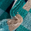 Oceanview Gardens Collection Area Rug -  Harbor Runner Teal  lifestyle 72