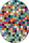 Oceanview Gardens Collection Area Rug -  Harbor Oval Multi  lifestyle 14