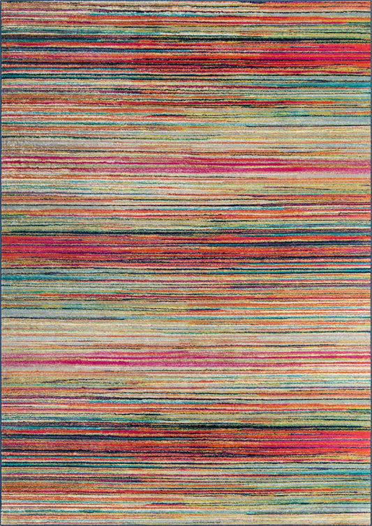 Oceanview Gardens Collection Area Rug -  Reef Rectangle Multi Main