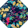 Oceanview Gardens Collection Area Rug -  Tidepool Octagon Navy Blue  lifestyle 26