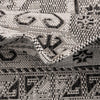 Tribal Terrace Treasures Collection Area Rug - Mayan Marina (Charcoal Gray) Rectangle Charcoal Gray  lifestyle 49