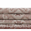 Tribal Terrace Treasures Collection Area Rug - Mayan Marina (Rust Red) Rectangle Rust Red  lifestyle 38