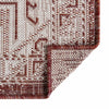 Tribal Terrace Treasures Collection Area Rug - Mayan Marina (Rust Red) Rectangle Rust Red  lifestyle 44