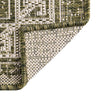 Tribal Terrace Treasures Collection Area Rug - Mayan Marina (Green) Rectangle Green  lifestyle 40