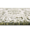 Tribal Terrace Treasures Collection Area Rug - Mayan Marina (Green) Octagon Green  lifestyle 3