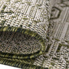 Tribal Terrace Treasures Collection Area Rug - Mayan Marina (Green) Octagon Green  lifestyle 4