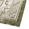 Tribal Terrace Treasures Collection Area Rug - Mayan Marina (Green) Octagon Green  lifestyle 5
