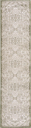 Tribal Terrace Treasures Collection Area Rug - Mayan Marina (Green) Runner Green Main