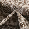Tribal Terrace Treasures Collection Area Rug -  Incan Isle (Brown) Rectangle Brown  lifestyle 39