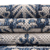 Tribal Terrace Treasures Collection Area Rug -  Incan Isle (Blue) Rectangle Blue  lifestyle 36