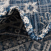 Tribal Terrace Treasures Collection Area Rug -  Incan Isle (Blue) Rectangle Blue  lifestyle 40