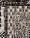 Tribal Terrace Treasures Collection Area Rug -  Incan Isle (Charcoal Gray) Rectangle Charcoal Gray  lifestyle 46