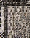 Tribal Terrace Treasures Collection Area Rug -  Incan Isle (Charcoal Gray) Octagon Charcoal Gray  lifestyle 11
