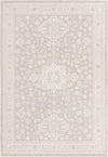 Tribal Terrace Treasures Collection Area Rug -  Incan Isle (Light Gray) Rectangle Light Gray Main