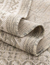 Tribal Terrace Treasures Collection Area Rug -  Incan Isle (Light Gray) Rectangle Light Gray  lifestyle 39