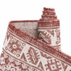 Tribal Terrace Treasures Collection Area Rug -  Incan Isle (Rust Red) Rectangle Rust Red  lifestyle 46